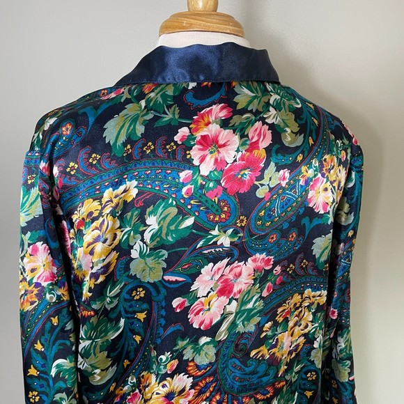 Vintage Victoria's Secret Gold Label Silky Oversized Sleep Shirt M - Picture 8 of 12